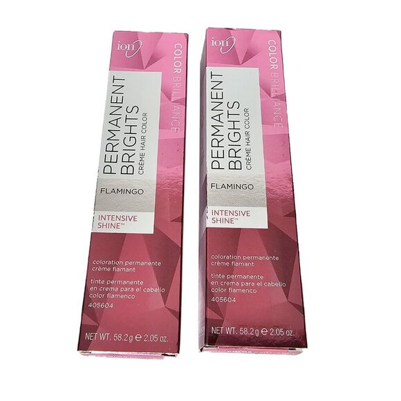2 for $10 Ion Flamingo Permanent Hair Color - Picture 1 of 1
